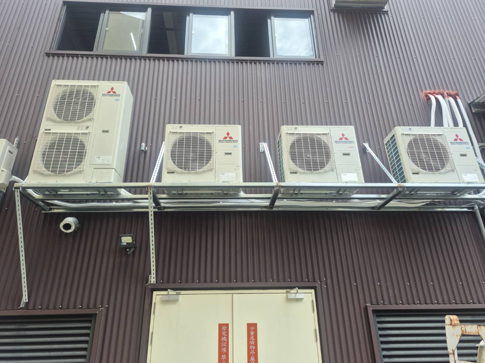 鎂喬廠房辦公室空調工程